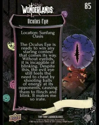 2025 Upper Deck Tiny Tina’s Wonderlands Oculus Eye #85 - Other