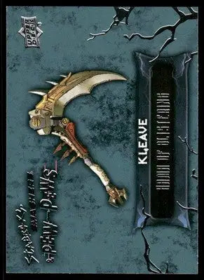 2025 Upper Deck Warhammer Age of Sigmar Champions Kleave #STAB-37 - Other