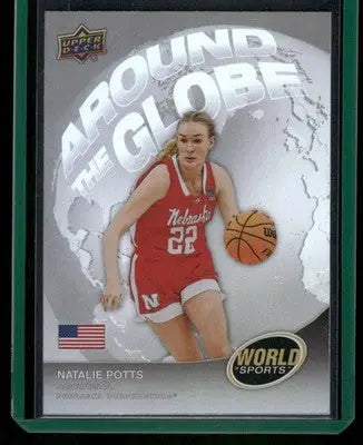 2025 Upper Deck World of Sports Natalie Potts #ATG-NP Around the Globe - Other