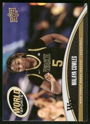2025 Upper Deck World Sports Malaya Cowles #269 Basketball - Basketball Card Single