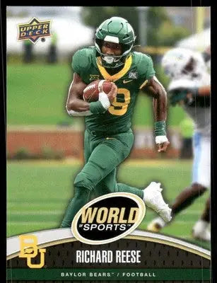 2025 Upper Deck World Sports Richard Reese #9 Football - Football Card Single