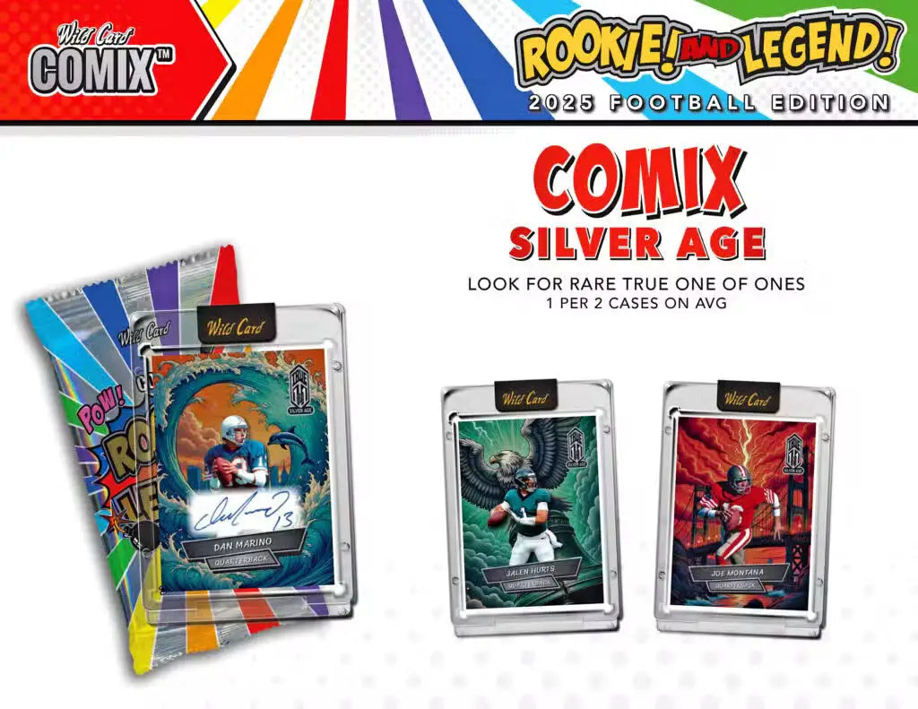 2025 Wild Card Comix Rookie & Legend Football Hobby | Columbia Sports Cards - Sports Card Hobby Boxes
