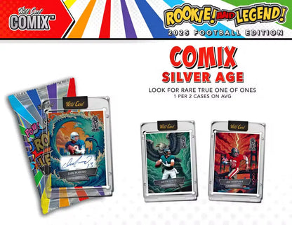 2025 Wild Card Comix Rookie & Legend Football Hobby | Columbia Sports Cards - Sports Card Hobby Boxes