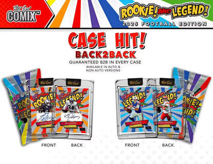2025 Wild Card Comix Rookie & Legend Football Hobby | Columbia Sports Cards - Sports Card Hobby Boxes