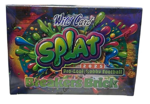 2025 Wild Card Splat Football Cards Breakers Brick Box | Columbia Sports Cards