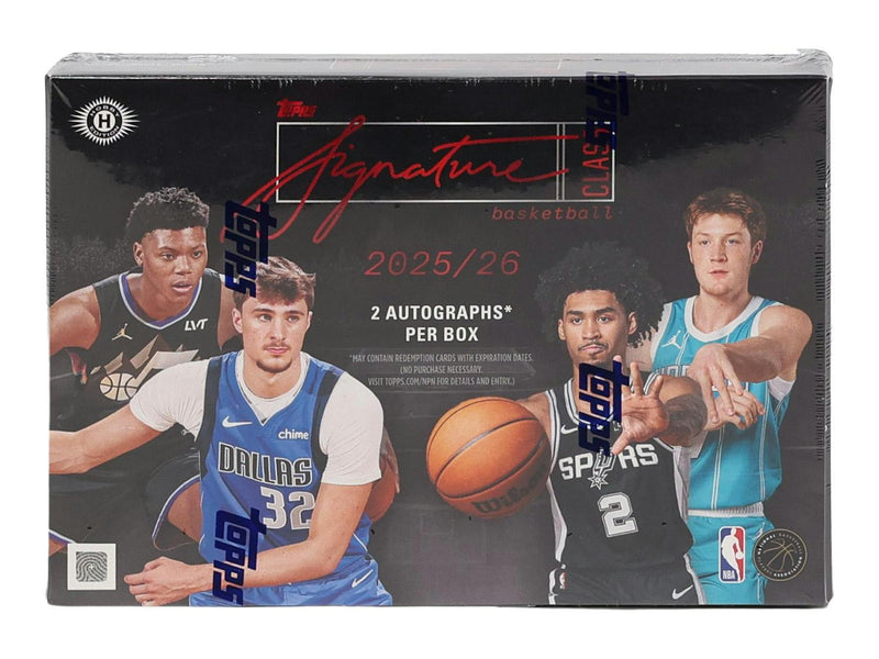 2025/26 Topps Signature Class Basketball Hobby Box | Columbia Sports Cards