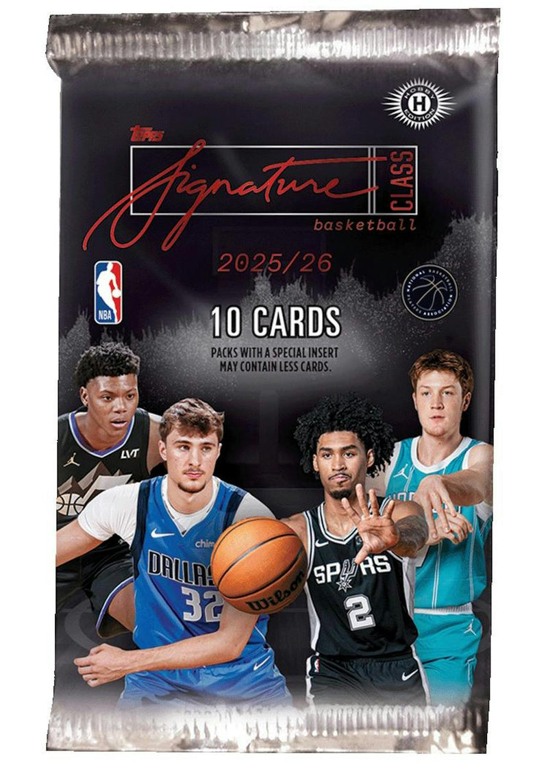 2025/26 Topps Signature Class Basketball Hobby Jumbo Box | Columbia Sports Cards
