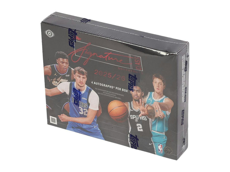 2025/26 Topps Signature Class Basketball Hobby Jumbo Box | Columbia Sports Cards