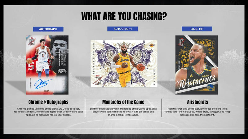 2025/26 Topps Signature Class Basketball Blaster Box | Columbia Sports Cards | Columbia Hobby - Sports Card Boxes - Toploaders - Card Savers.