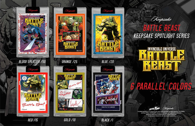 2026 Keepsake Battle Beast Spotlight Series 1st Edition Box