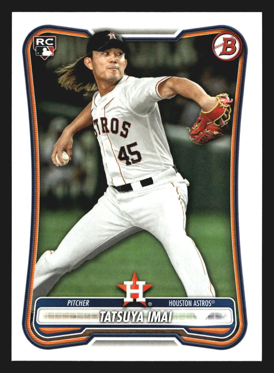 2026 Bowman #74 Tatsuya Imai Houston Astros RC - Baseball Card Single