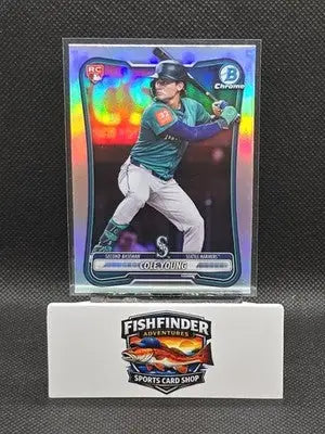 2026 Bowman #78 Cole Young Red Rookie Refractor RC - Baseball Card Single