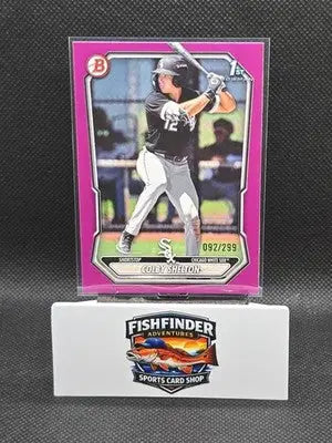 2026 Bowman Baseball 1st Bowman Colby Shelton #BP-144 Fuchsia /299 White Sox - Baseball Card Single