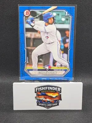 2026 Bowman Baseball 1st Bowman Edward Duran #BCP-24 Blue Scorecard /150