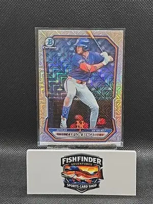 2026 Bowman Baseball Carson Benge Chrome Mojo Refractor NY Mets #BCP-111 - Baseball Card Single