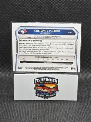 2026 Bowman Baseball Cristopher Polanco #BP-34 Fuchsia /299 - Baseball Card Single
