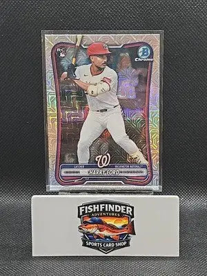 2026 BOWMAN BASEBALL Harry Ford MOJO REFRACTOR #84 RC Nationals - Baseball Card Single