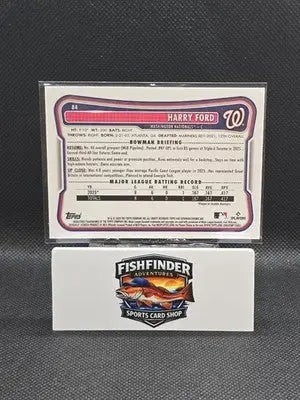 2026 BOWMAN BASEBALL Harry Ford MOJO REFRACTOR #84 RC Nationals - Baseball Card Single