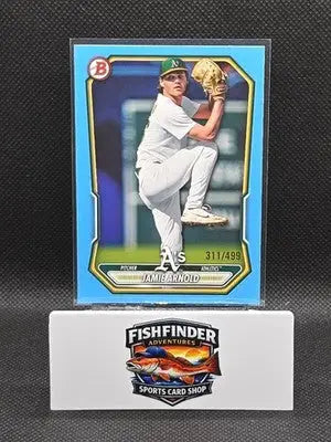 2026 Bowman Baseball Jamie Arnold #BP-112 Sky Blue /499 - Baseball Card Single