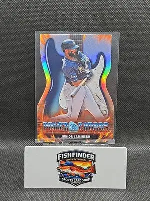 2026 Bowman Baseball Junior Caminero Power Chords Refractor Die Cut No.PC-23 - Baseball Card Single