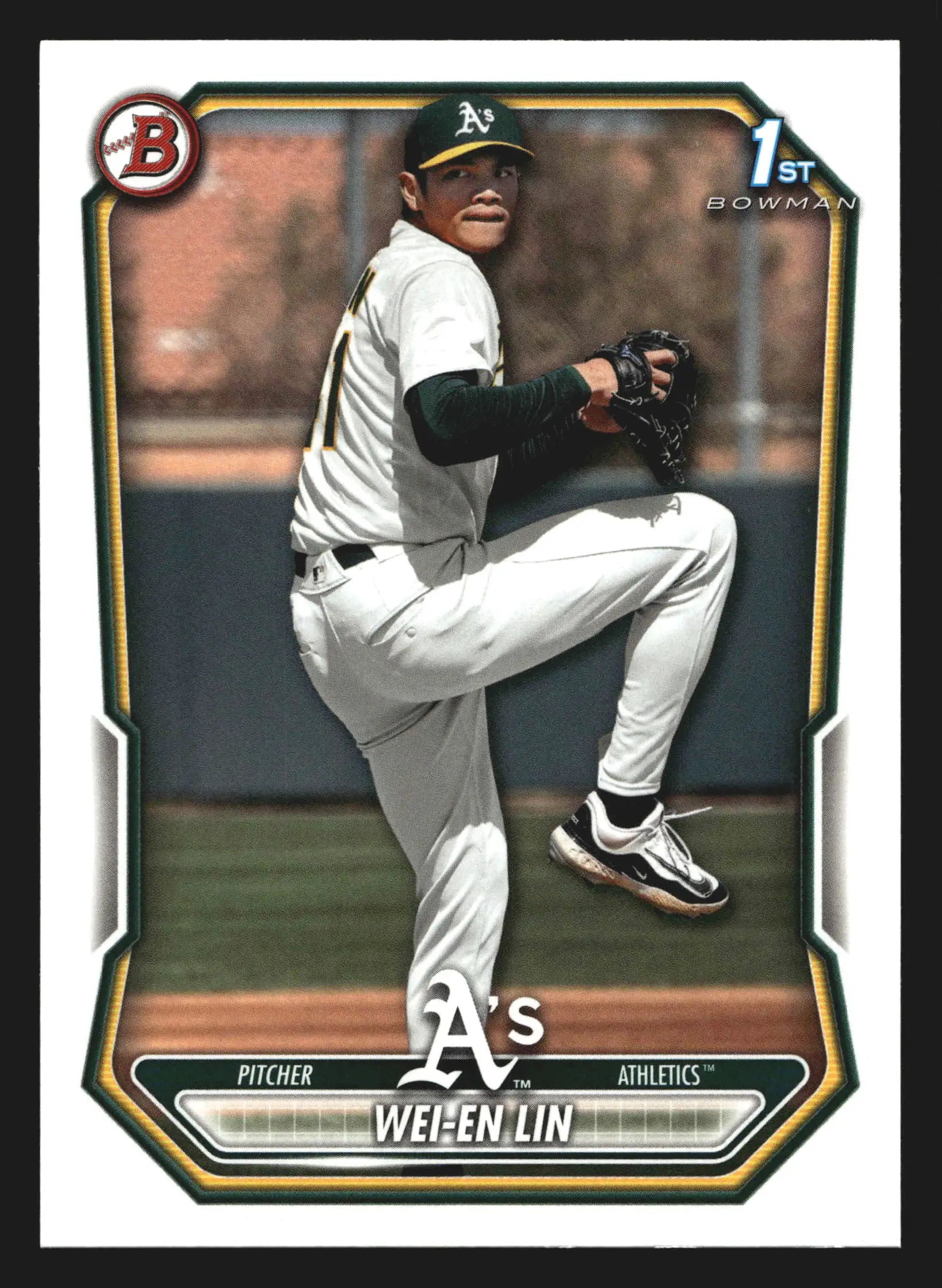 2026 Bowman #BP-125 Wei-En Lin Athletics 1st Bowman