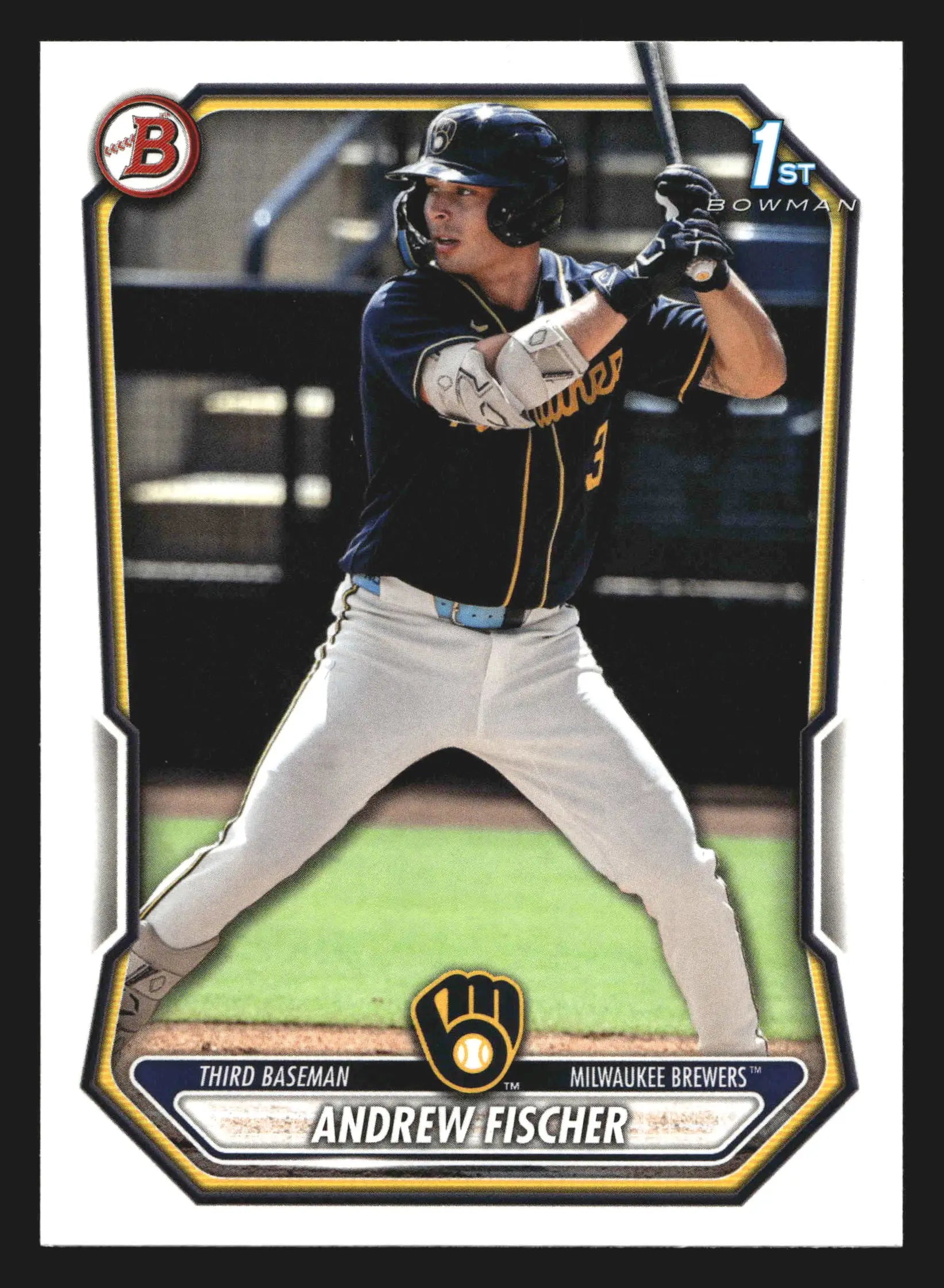 2026 Bowman #BP-149 Andrew Fischer Brewers 1st Bowman - Baseball Card Single