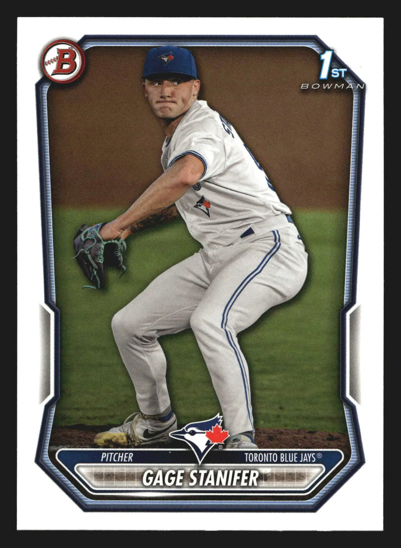 2026 Bowman #BP-37 Gage Stanifer 1st Bowman Toronto Blue Jays
