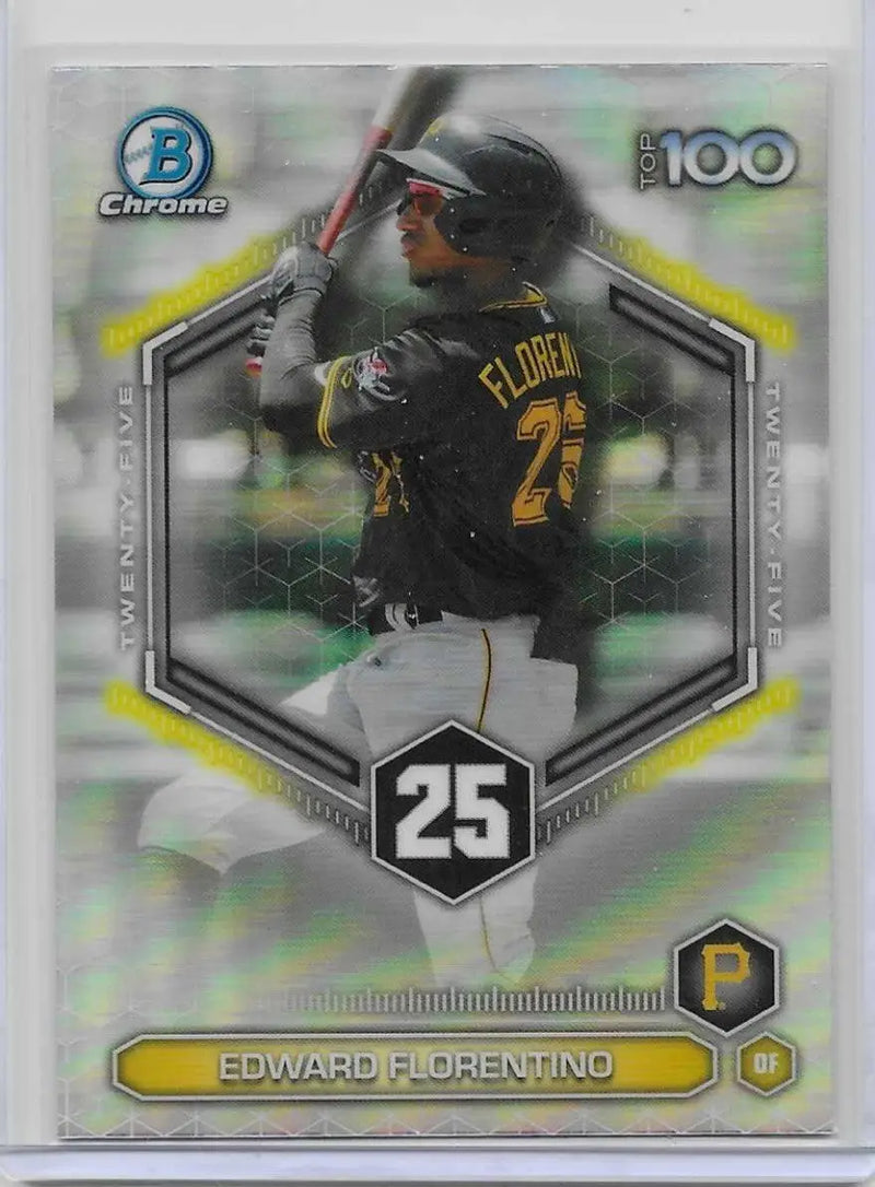 2026 Bowman #BTP-25 Edward Florentino Bowman Scouts’ Top 100 (1273) - Baseball Card Single
