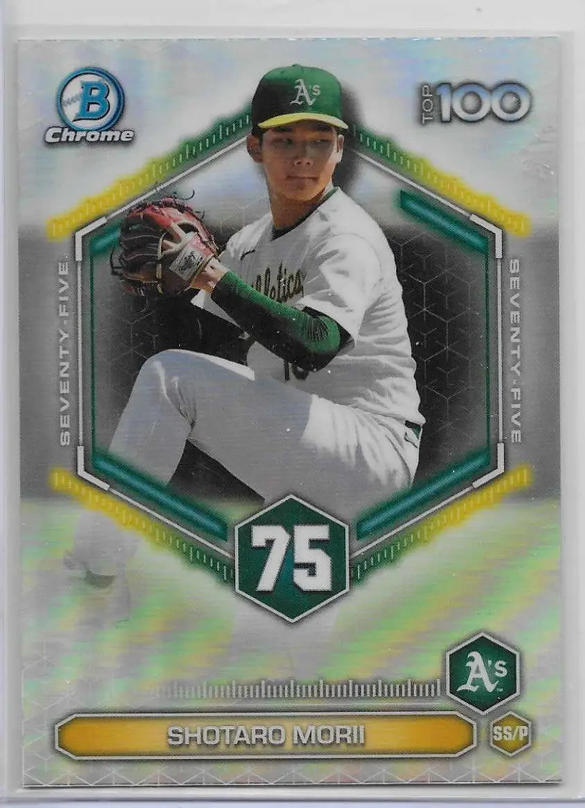 2026 Bowman #BTP-75 Shotaro Morii Bowman Scouts’ Top 100 (1276) - Baseball Card Single