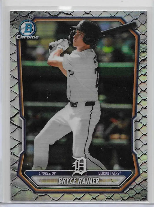 2026 Bowman Chrome Baseball Bryce Rainer Reptilian Refractor #BCP-99 (1253) - Baseball Card Single