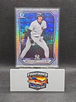 2026 Bowman Chrome Baseball George Lombard Jr. #BCP-64 Mojo Refractor Yankees - Baseball Card Single
