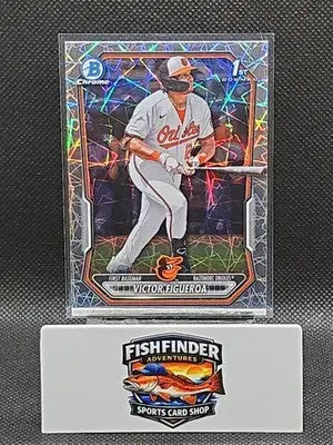 2026 Bowman Chrome Baseball Victor Figueroa 1st Bowman #BCP-117 Laser Refractor - Baseball Card Single