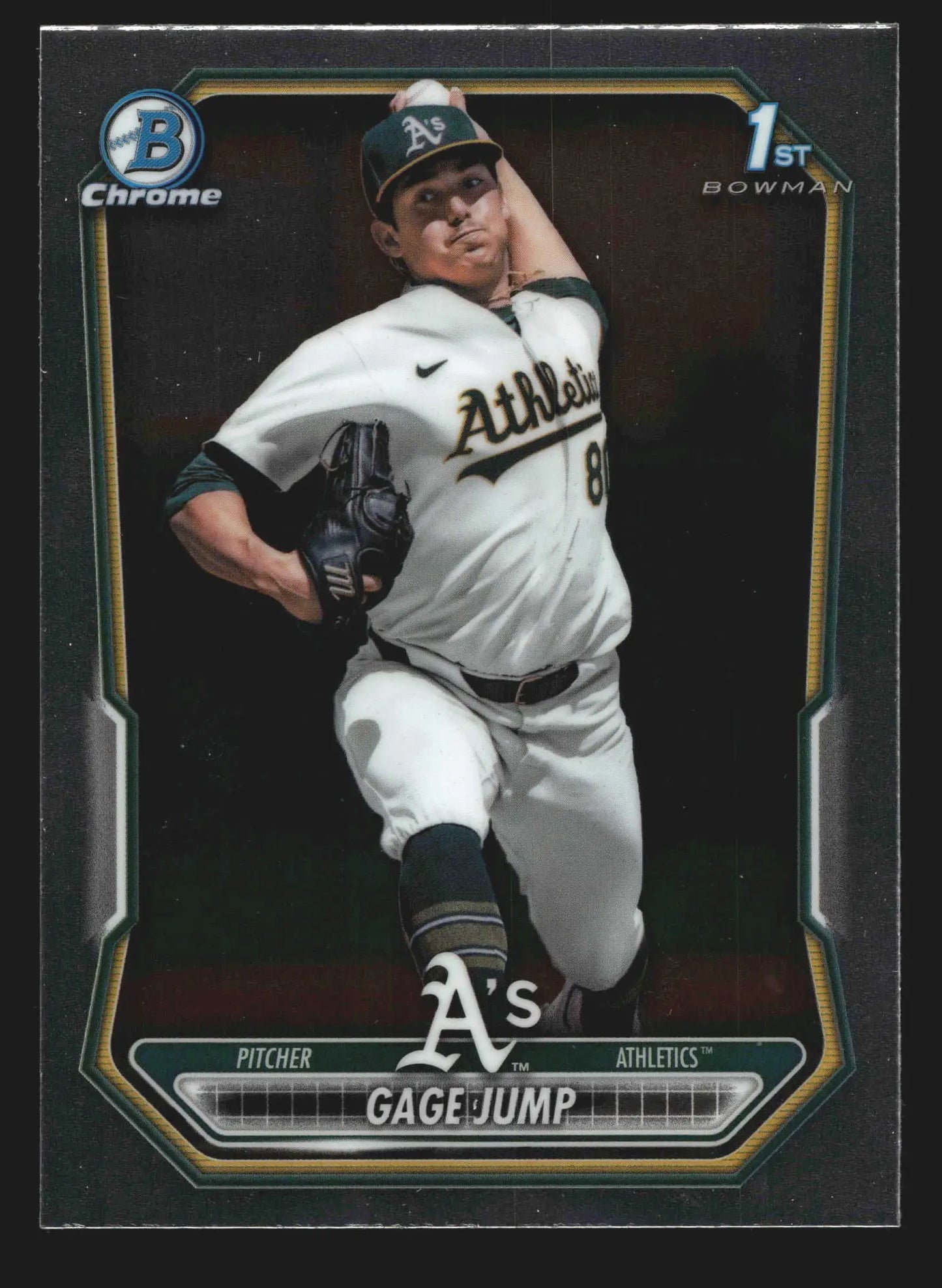 2026 Bowman Chrome #BCP-15 Gage Jump Athletics 1st Bowman - Baseball Card Single