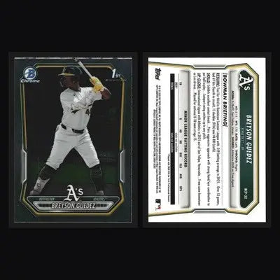 2026 Bowman Chrome #BCP-32 Breyson Guedez Athletics 1st Bowman - Baseball Card Single