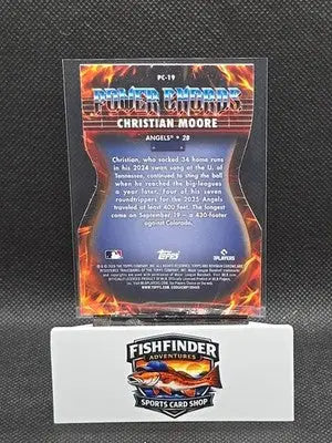 2026 Bowman Chrome Christian Moore Power Chords Die Cut #PC-19 - Baseball Card Single