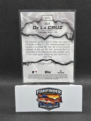 2026 Bowman Chrome Electric Sluggers #ES-9 Elly De La Cruz Reds - Baseball Card Single