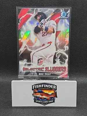 2026 Bowman Chrome Electric Sluggers Mike Trout #ES-25 - Baseball Card Single