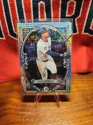2026 Bowman Chrome Julio Rodriguez #BST-3 Sterling Mojo Refractor Mariners MLB