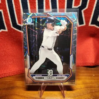 2026 Bowman Chrome Max Clark Mojo Laser Parallel Detroit Tigers #BCP-2