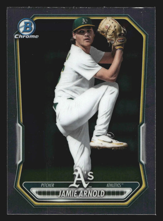 2026 Bowman Chrome Prospects #BCP-112 Jamie Arnold Athletics - Baseball Card Single