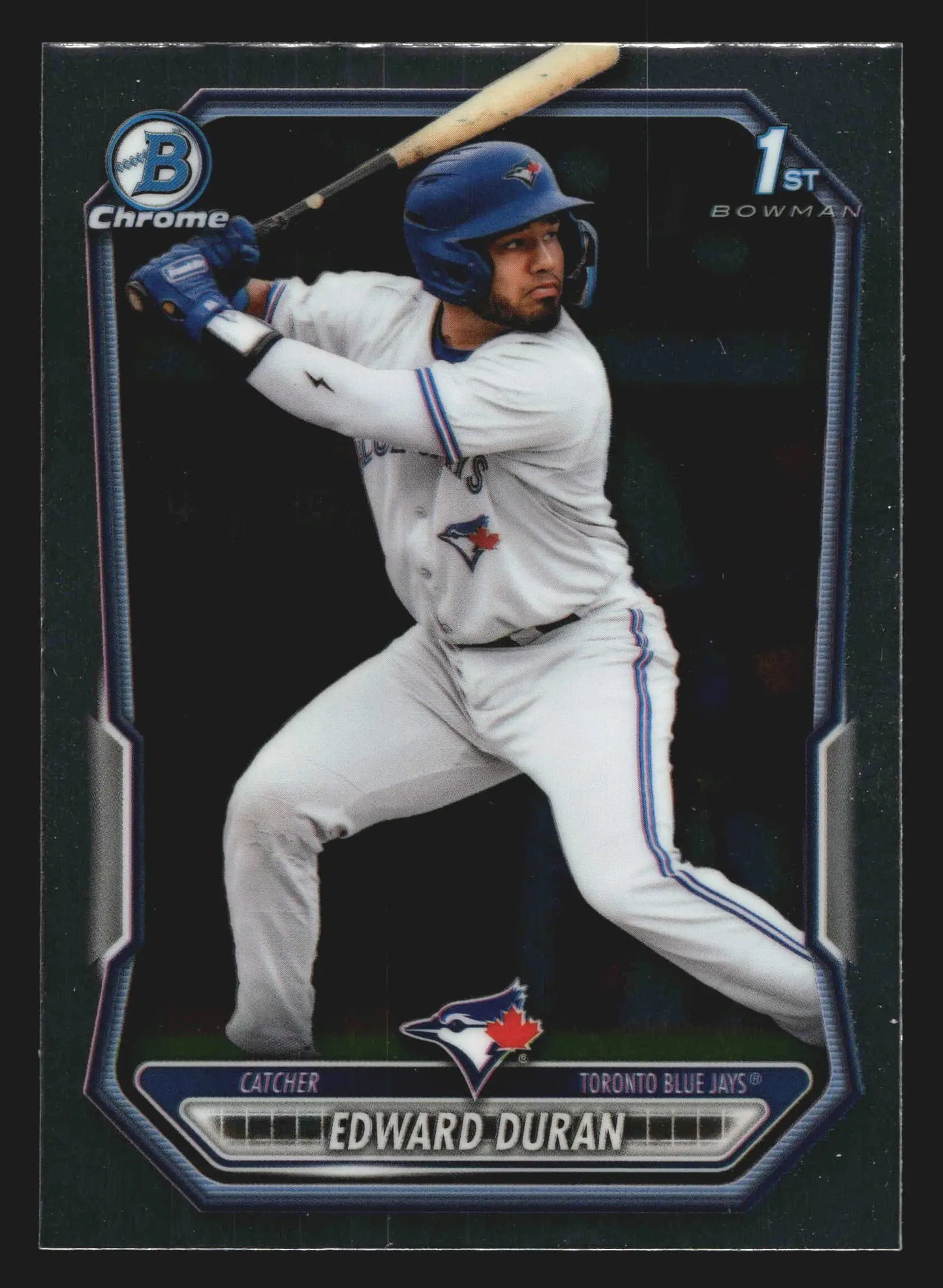 2026 Bowman Chrome Prospects #BCP-24 Edward Duran 1st Bowman Blue Jays