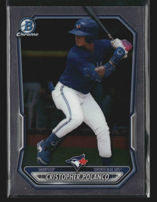 2026 Bowman Chrome Prospects #BCP-34 Cristopher Polanco Blue Jays - Baseball Card Single