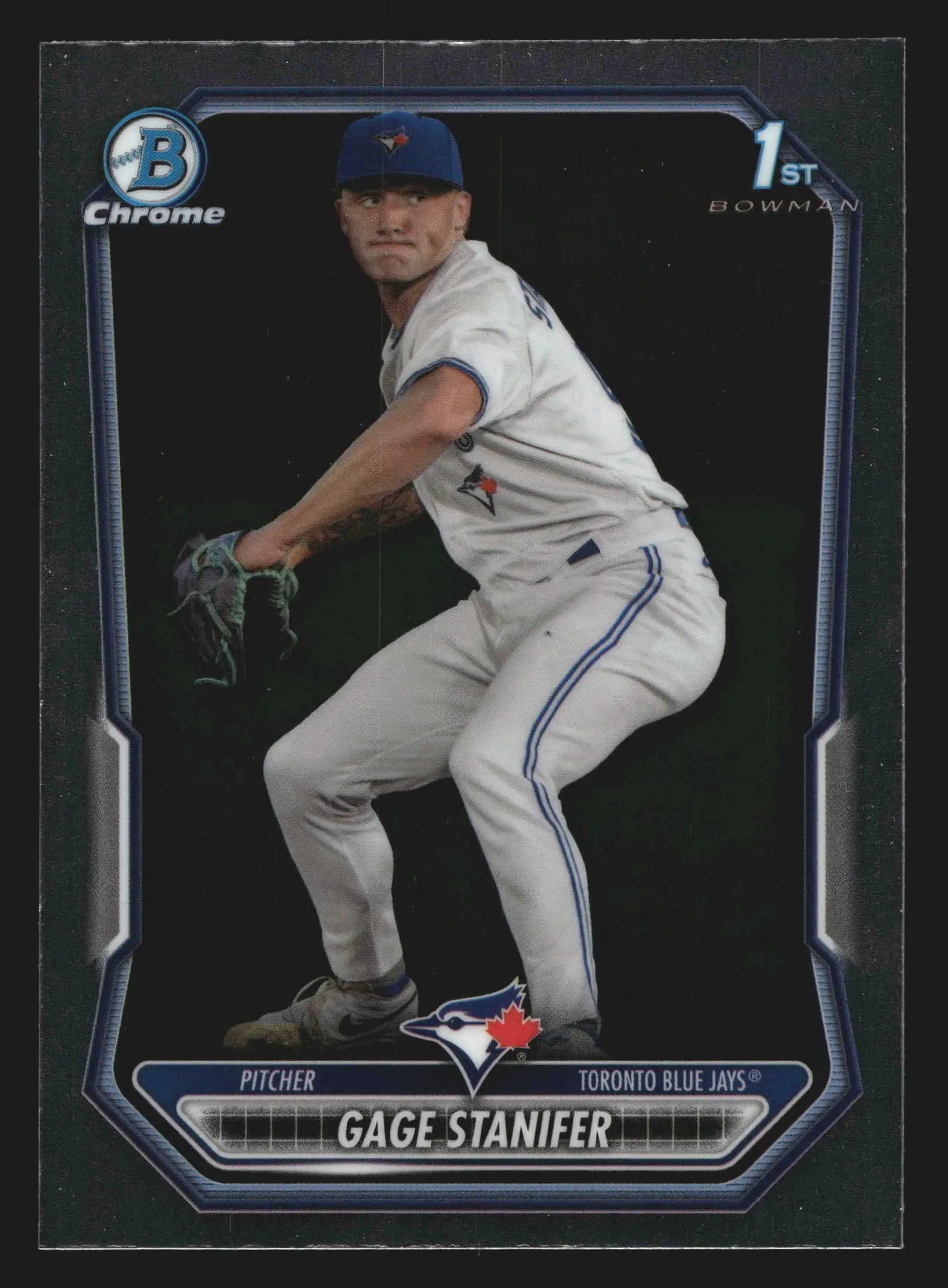 2026 Bowman Chrome Prospects #BCP-37 Gage Stanifer 1st Bowman Blue Jays