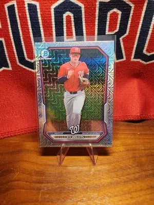 2026 Bowman Chrome Prospects-Eli Willits Mojo Refractor Nationals #BCP-95 - Baseball Card Single