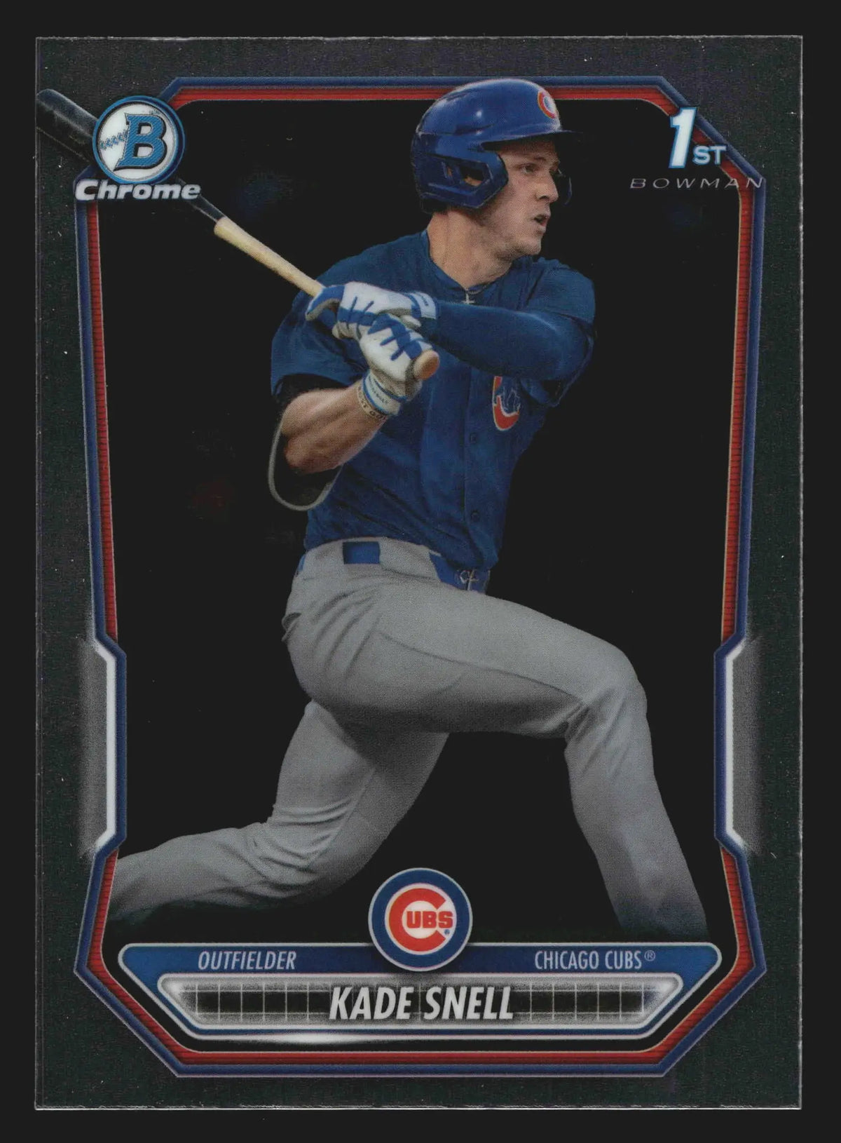 2026 Bowman Chrome Prospects Kade Snell #BCP-105 1st Bowman Cubs - Baseball Card Single