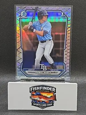 2026 Bowman Chrome Prospects Reptilian Daniel Pierce #BCP-77 Tampa Rays