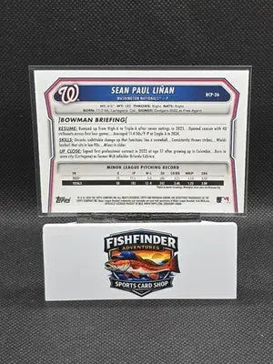 2026 Bowman Chrome - Sean Paul Linan 1st Bowman Mojo Nationals #BCP-26