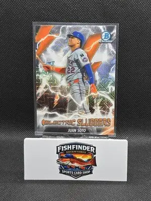 2026 Bowman Electric Sluggers Juan Soto Mojo Refractor #ES-7 Mets - Baseball Card Single