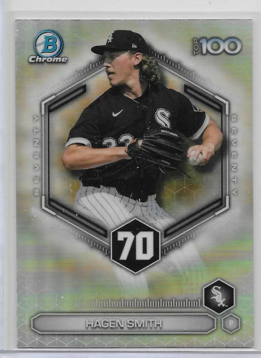 2026 Bowman Hagen Smith Top 100 BTP-70 (1239) - Baseball Card Single