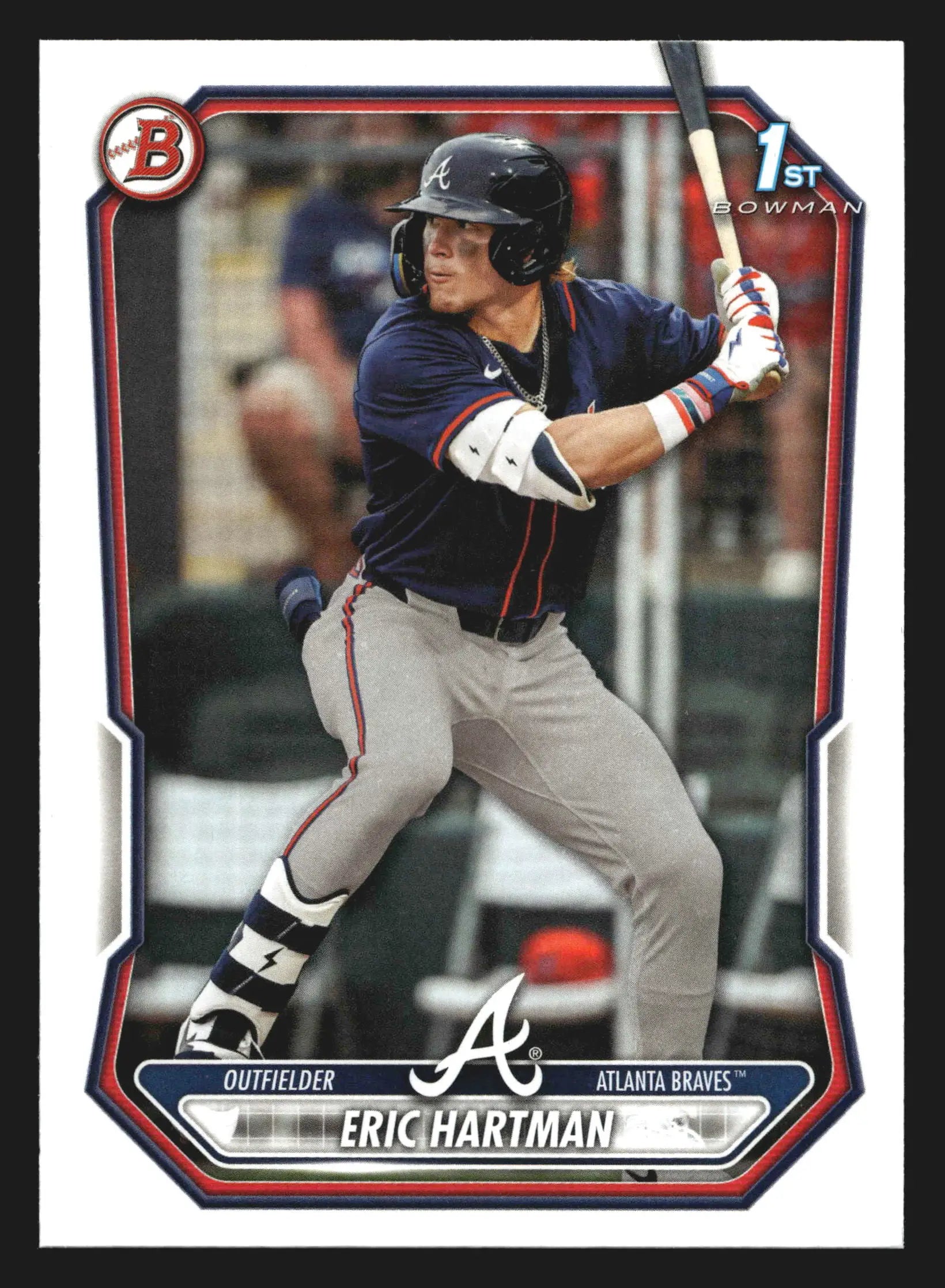 2026 Bowman Prospects #BP-102 Eric Hartman 1st Bowman Braves